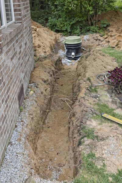 Grinder Pump Installation in Greenwood