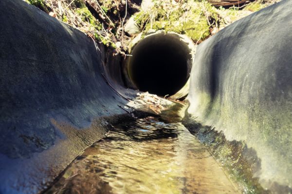 Drainage Swale Installation in Greenwood