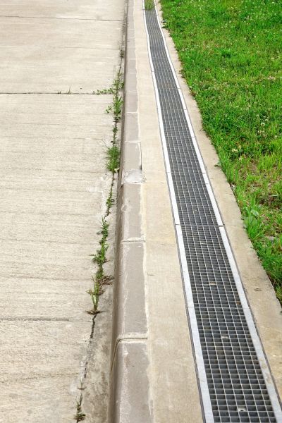 Concrete Drain Installation in Greenwood